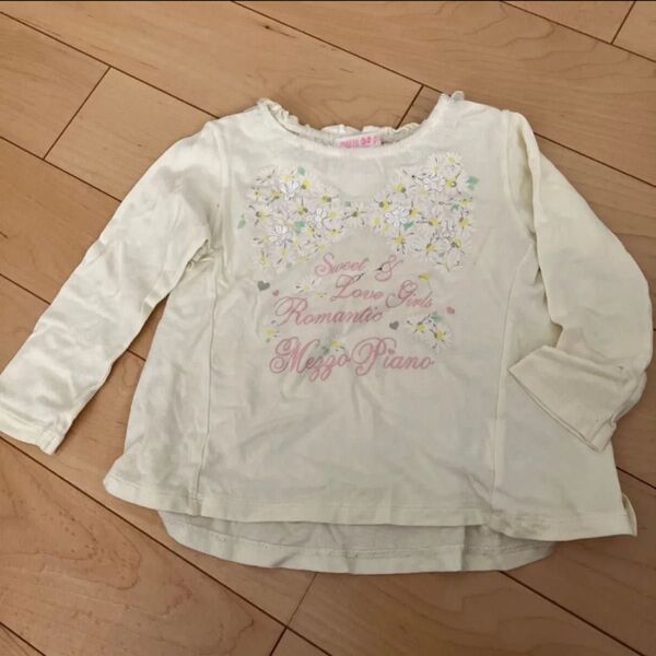 ロンT メゾピアノ 長袖Tシャツ Tシャツ 100
