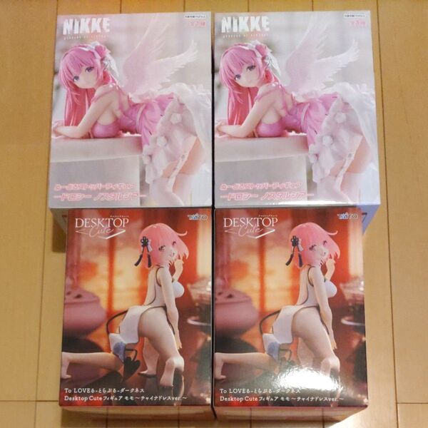 To LOVEる Desktop Cute モモ チャイナドレス 勝利の女神NIKKE ぬーどるストッパードロシー 4個セット