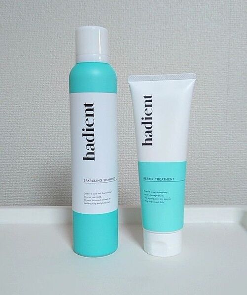 hadient(ハディエント)スパークリングシャンプー 200g ヘアトリートメント 180g