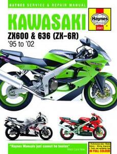 Kawasaki ZX-6R 1995 2002 ZX6R ZX 6 R - ZX600 636 整備書 整備 修理 リペア リペアー マニュアル サービス カワサキ Kawasaki ^在