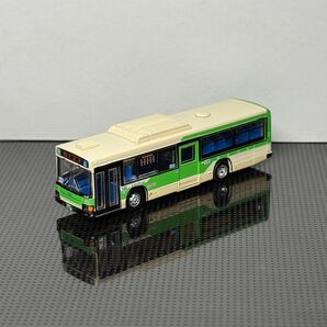 【ジオラマ用品・展示用模型 全長約6cm程度】1/150 バスコレクション 東京都交通局 いすゞ エルガ B-M128(渋谷)