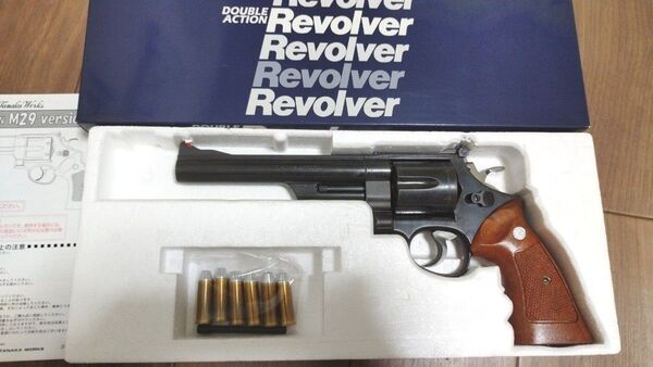 タナカワークス M29 6.5インチ HW VER.2 モデルガン SPG S&W 未発火 カウンターボアード