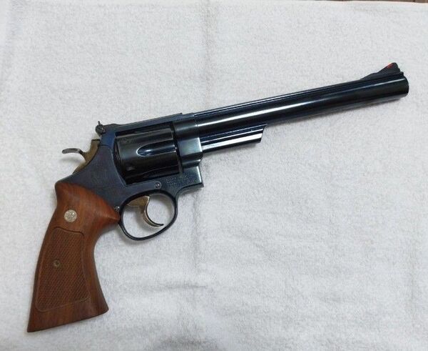 タナカワークス M29 8-3/8 インチ SPG ブルーイング モデルガン ウッドグリップ 44マグナム リボルバー S&W