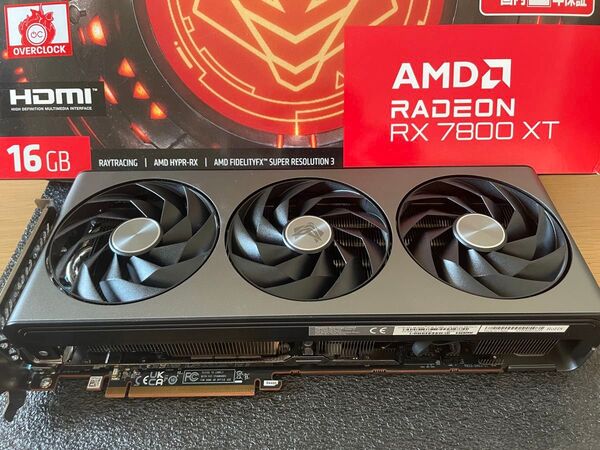 SAPPHIRE NITRO+ RADEON RX 7800 XT 16GB