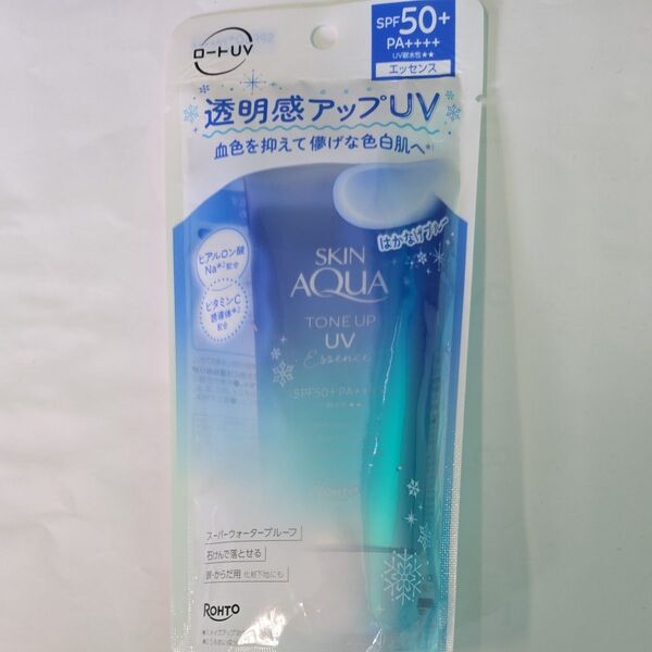 スキンアクア トーンアップUVエッセンス ブルー SPF50+ PA++++ 80g
