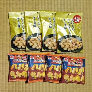 ジャイアントコーンチーズ味×4袋 わが家のテッパン×4袋 計8袋セット