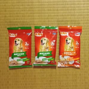 APro 犬用おやつ 角切りささみ2袋・ささみフレーク1袋 セット