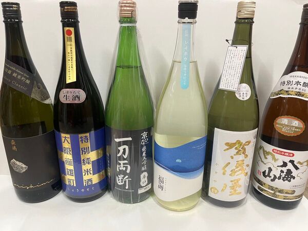 【日本酒】一升瓶6本セット
