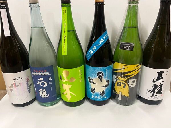 【日本酒】一升瓶6本セット
