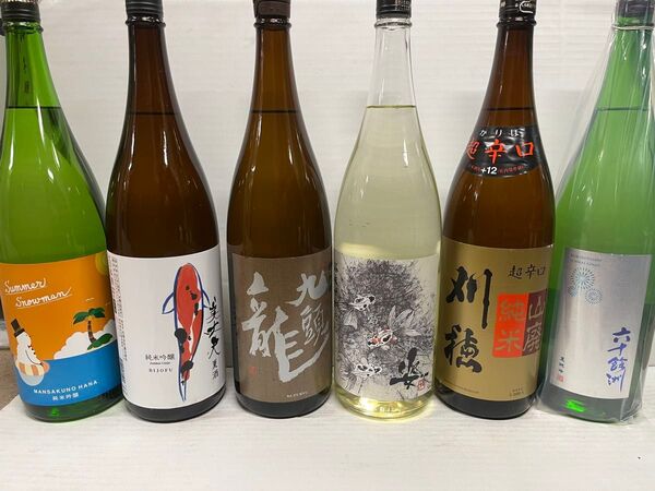 【日本酒】一升瓶6本セット