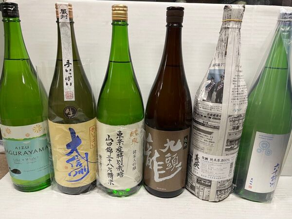 【日本酒】一升瓶6本セット