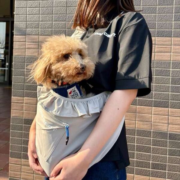 美品 ドッグデプト スリング キャリーバッグ お散歩バッグ 犬 猫 服 小型犬