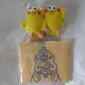 ポインコぬいぐるみ ストラップ マスコット エコバッグ 2点セット ノベルティ