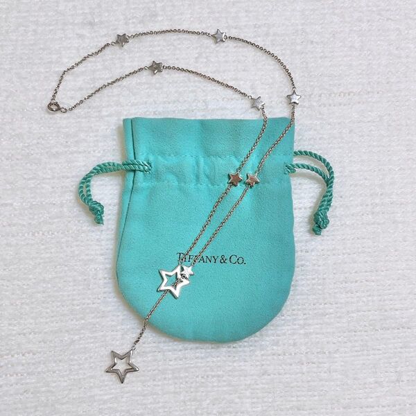 TIFFANY&Co. ティファニー スター ラリアット ネックレス シルバー SV925 正規品