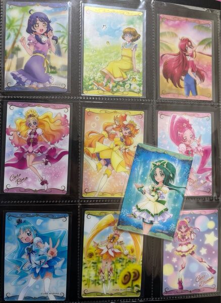 プリキュアカードウエハース4 セット売り、バラ売り