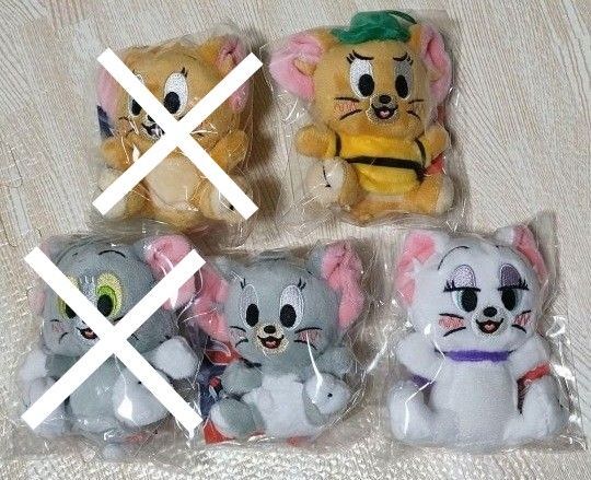 新品未開封 トムとジェリー お口がハート! スマイルキュートマスコット 3種
