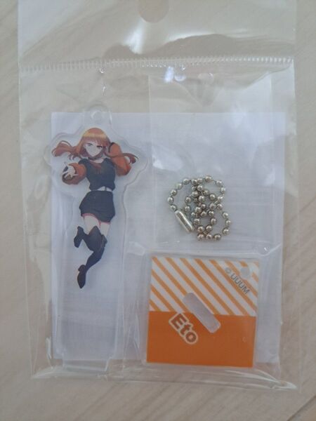 カラフルピーチ えと アクリルスタンドキーホルダー