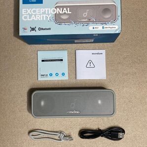 Anker Soundcore 3 Bluetoothスピーカー グレー 未使用