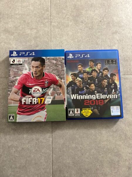 FIFA 17 & Winning Eleven 2018 PS4セット