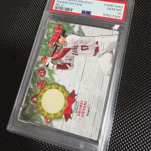 PSA10 大谷翔平 ジャージカード 最高鑑定品 2022 TOPPS クリスマス MLB 野球カード