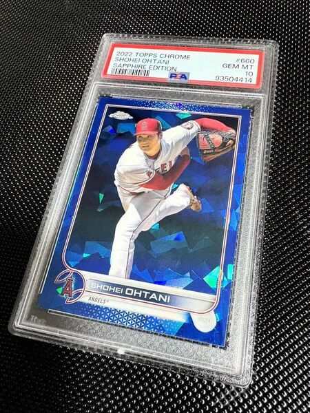【PSA10】大谷翔平 鑑定品 カード 2022 トップス ブルー サファイア スポーツカード MLB