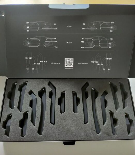 ドアディフェンダー V2.0 テスラ モデル3 モデルY 専用ドアプロテクター