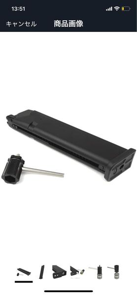 MAXTACT 各社グロックGBB用アルミニウム ライトウェイト CO2マガジン