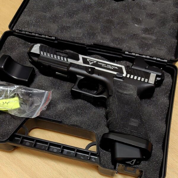 DOUBLE BELL GLOCK G34 TTI ジョンウィック グロック ドットサイト コンバットマスター エアガン GBB