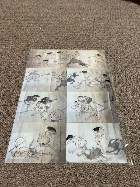 【FANZAオンラインくじ】江戸春画コレクション お風呂ポスター D-9