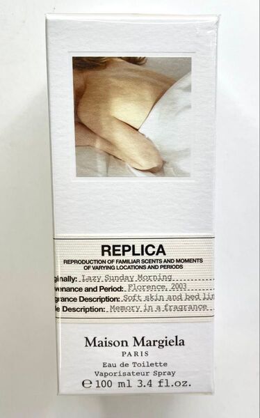 新品未開封品Maison Margiela レプリカ オードトワレ メゾンマルジェラ レイジーサンデーモーニング EDT100ml