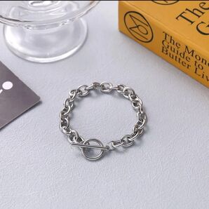 【新品】マンテルブレスレット チェーンブレスレット メンズ レディース シルバー
