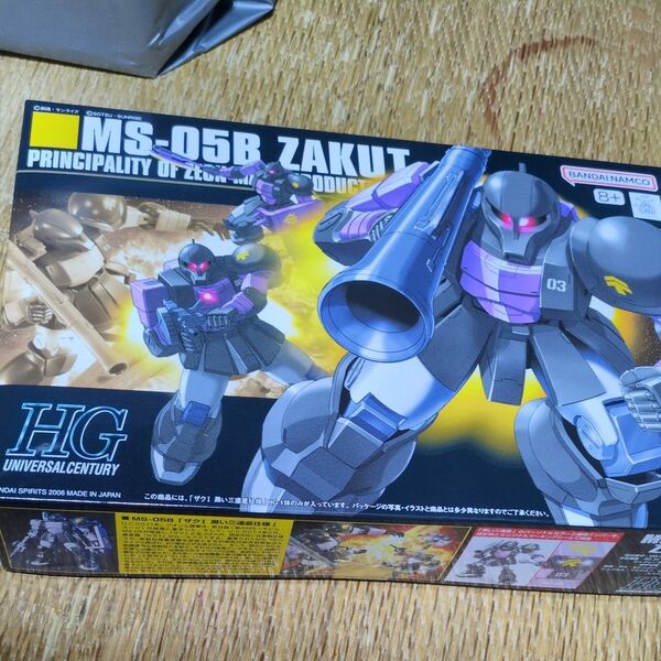 HG HGUC 未組立 バンダイ ガンプラ 黒い三連星 ザクI