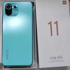 Xiaomi Mi 11 Lite 5G スマートフォン ミントグリーン