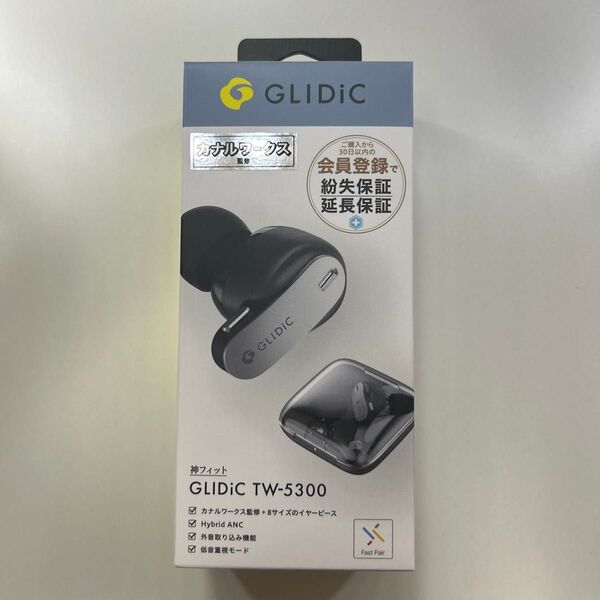 GLIDiC TW-5300 ワイヤレスイヤホン ブラック