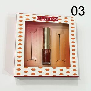 クラランス リップ コンフォート オイル 03 ミニサイズ 1.4ml CLARINS チェリー 新品未使用 リップグロス