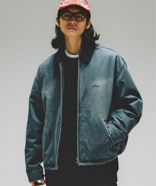 【2024モデル】NAUTICA/Garments Dyed Chino Zip Blouson ネイビー サイズL