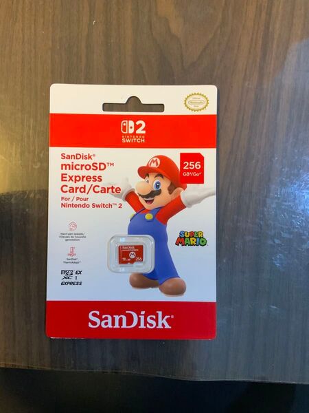 即発送 SanDisk microSDXC 256GB for Nintendo Switch 新品