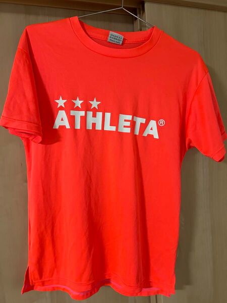 アスレタ プラクティスシャツ 半袖プラクティスシャツ ATHLETA Mサイズ サッカー フットサル