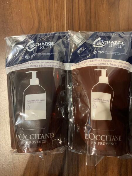 国内正規品 ロクシタン バランシング シャンプー コンディショナー 詰替 レフィル 500ml