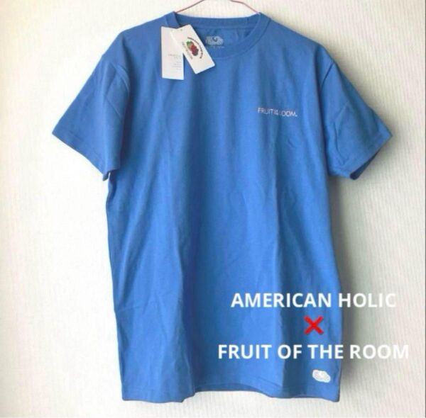 AMERICAN HOLIC FRUITOFTHEROOM アメリカンホリック フルーツオブザルーム アートバックプリントTシャツ