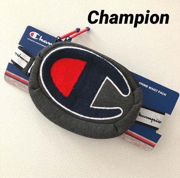 Championチャンピオン PRIME WAIST PACK ウエストパック ウエストポーチ ボディバッグダークグレー