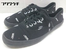 ◇ VANS バンズ オーセンティック authentic スニーカー シューズ 24㎝ ブラック ホワイト レディース_画像1