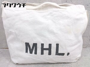 ◇ MHL. マーガレットハウエル ショルダー バッグ ホワイト レディース