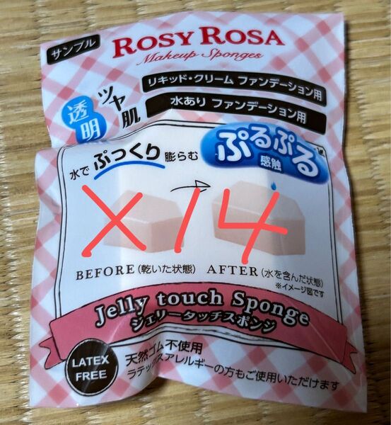 ローザーローザ ジェリータッチスポンジハウス型 ROSY ROSA