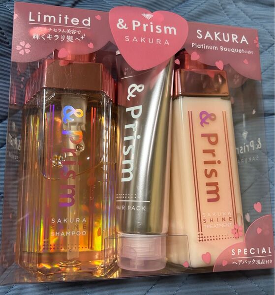 &Prism アンドプリズム サクラシャインシャンプー トリートメントヘアパック 桜 さくら
