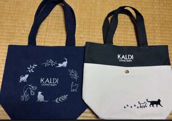 カルディ ネコの日バッグ トートバッグ KALDI