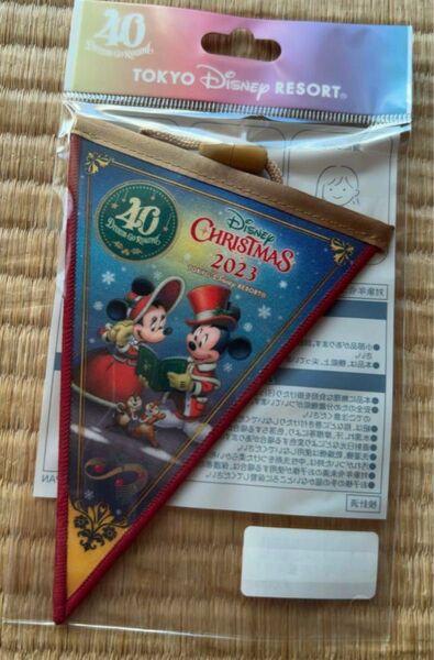 ディズニーシー ドリームガーランド クリスマス 旗 ミッキーマウス ミニーマウス