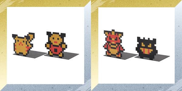 ポケモン 金銀25周年 ブックエンド ゲームドット ゲンガーセット ピカチュウ セット 2点セット