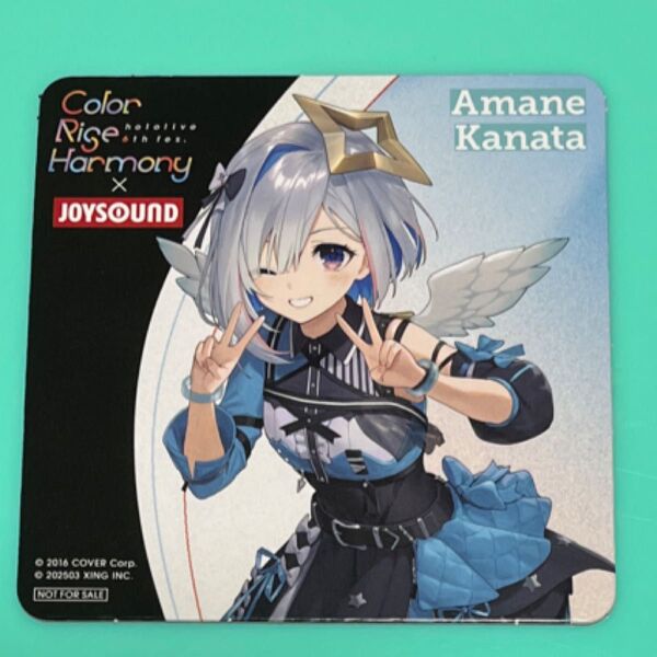天音かなた ラバーマット ホロライブ JOYSOUND 非売品