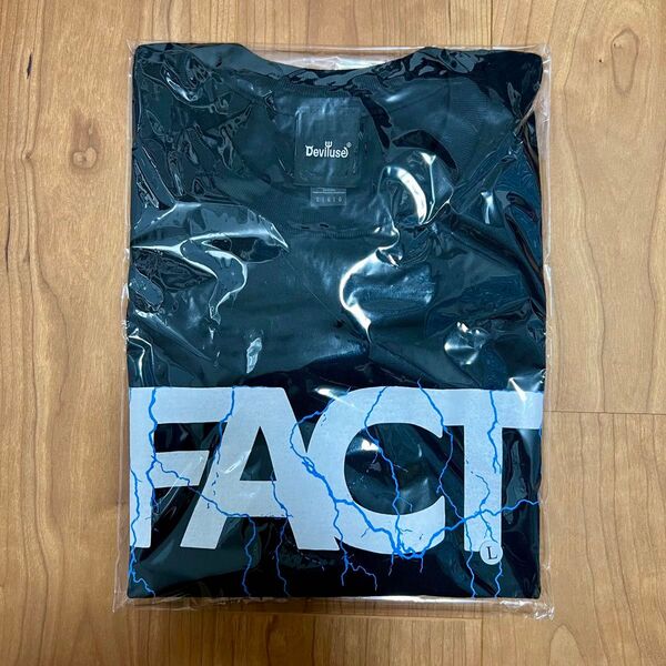 新品未開封 Volt Logo T-shirts FACT×Deviluse Black Lサイズ